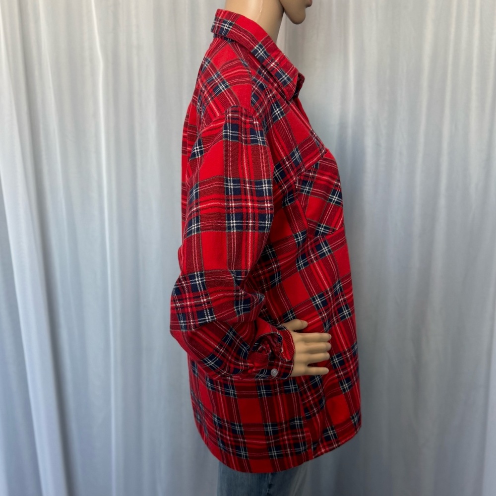 THE KEY CLUB Women’s Flannel Shirt (Size L) - Picture 7 of 14